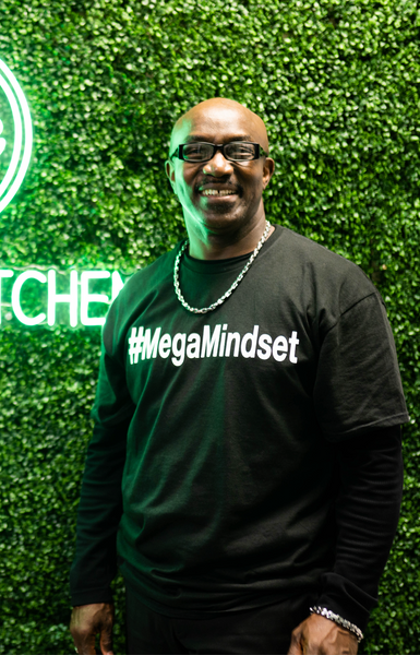 Mega Mindset Black T Shirt